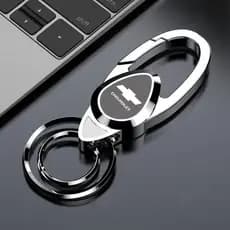 Chaveiro Chevrolet Metal Keychain Minimalista Para Homens De Negócios Masculinos De Alta Qualidade Carros Com Chaveiros Onix Aveo Captiva Cavalier S10 Pickup Spin Cruze