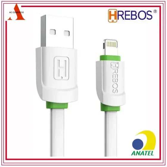 Cabo Carregador (dados) 120 CM  Turbo 3.0 Para iPhone Hrebos original