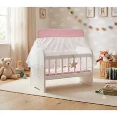 Berço de Boneca Ninar Brinquedo Infantil Bebê Reborn
