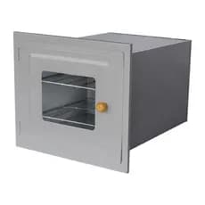 Forno Para Fogão a Lenha Porta em Chapa de Aço com Vidro