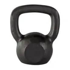 Kettlebell Pintado 20 KG Fundidos de Minas - Preto