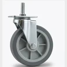 Roda Com Rodízio Para Carrinho De Supermercado Z&a Tpr 412