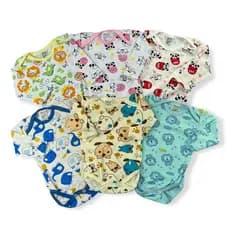 Kit C/3 - Body ESTAMPADO Malha Canelada Manga Longa Diversas Estampas