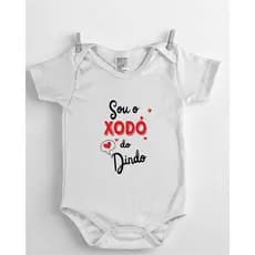 Body Bebê Frases Dinda e Dindo – Macio, Conforto e Estilo