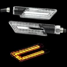 Kit 2 Setas Pisca Led Moto Universal