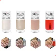 Kit 4 Esmaltes TRATAMENTO Anita Coleção Talita Cardozo By Anita