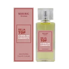 Deo Colônia Feminina Misuric Aromas Seja Top A Diva Do Camarote 52ml Presente