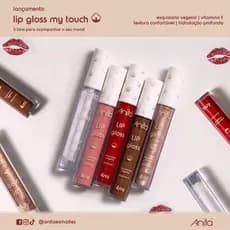Lip Gloss MY TOUCH Anita Cosméticos 4ml * Cores A Escolher*