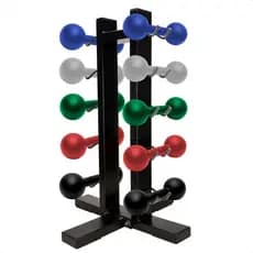 Suporte Academia Organizador Torre Expositor Para 10 Halteres Ultra Resistente Zuí Brasil