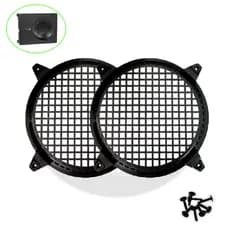 2 Telas Plásticas para Alto Falante Sub Woofer 10 Pol Profissional proteção