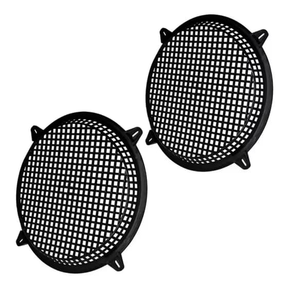 2 Telas Plásticas para Alto Falante Sub Woofer 12 Pol Profissional proteção