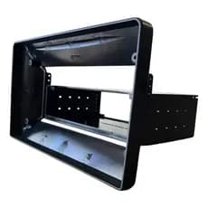 Moldura Adaptadora 1 Din Para 9 Polegadas Universal Preto