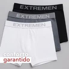 Kit 5 Cuecas Boxer DRY FIT Premium Respirável Microfibra Confortavel Adulto Plus Size