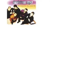 single backstreet boys as long asyou love me 4x imort