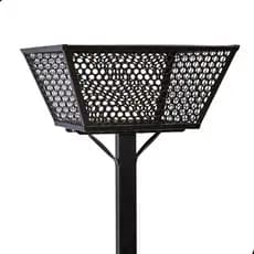 Lixeira Tela Para Calçada E Rua De Montar Casa Nova