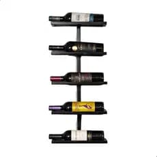 Adega Industrial de Parede Moderna Para Bebidas 5 Garrafas