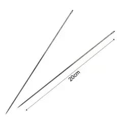 Agulha Tapeceiro 20Cm 2 Unidades Metal Alta Qualidade Ótimo Custo-Benefício Prático E Resistente