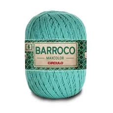 Barbante Barroco Maxcolor Círculo 4/6 200G 226Mts Algodão Para Tricô Para Crochê Para Decoração