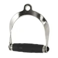 Puxador para Crossover D Acessório para Musculação e Treino Funcional Preto Academia