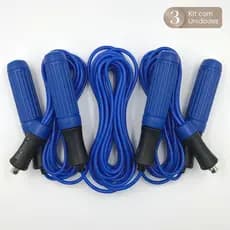 Kit 3 Cordas De Pular Leve Treino Cardio Em Casa Fitness 3 Pague 2 Copa