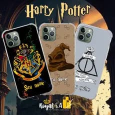 Capinha personalizada Harry Potter para todos os aparelhos Samsung/ Iphone/ Motorola/ Xiaomi/ Realme