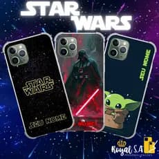 Capinha personalizada Star Wars para todos os aparelhos Samsung/ Iphone/ Motorola/ Xiaomi/ Realme