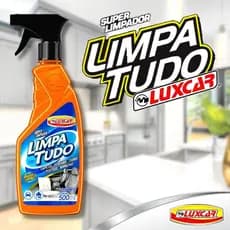 Super Limpa Tudo Luxcar 500ml Limpador de Uso Geral para Interior de Veículos e para Casa