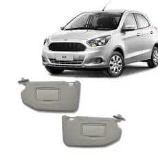 Quebra Sol Ford KA (2016/2021) Com Espelho Lado Direito ou Esquerdo