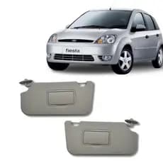 Quebra Sol Ford Fiesta (2003/2012) Com Espelho Lado Direito ou Esquerdo