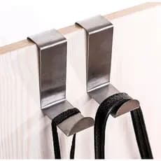 Ganchos Porta Gaveta Inox Multiuso c/2 peças
