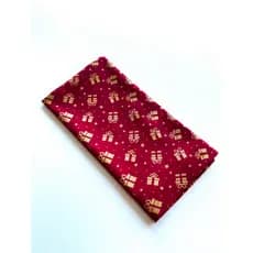 Guardanapo de Tricoline/Guardanapo de Pano/Guardanapo de Natal/Gaurdanapo com Estampa Natalina