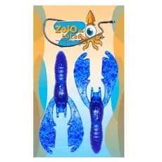 Kit 2 cartelas Isca Z-Tube 10cm - 4 unidades + Anzol.
