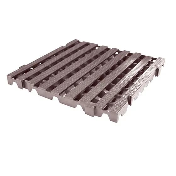 Estrado Plástico 50x50, Palete Plástico 50x50, Deck Plástico 50x50, Piso Plástico 50X50 Cinza