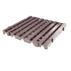 Estrado Plástico 50x50, Palete Plástico 50x50, Deck Plástico 50x50, Piso Plástico 50X50 Cinza