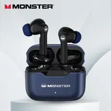 MONSTER Sem Fio Fones de Ouvido Bluetooth 5.0 Verdadeiro Estéreo Esporte Fone Intra-Auricular Com Microfone Touch Operar