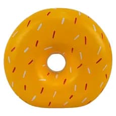 Cofre Cofrinho Rosquinha Fake Amarela Decoracao Mesa Festa