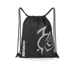 Bolsa De Academia Estilo Sacola Saco Treino Cor Preto