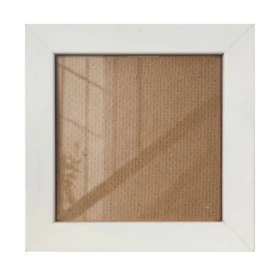Porta Retrato Moldura branca 10x10 Branco