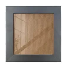 Moldura Quadro Porta Retrato Moldura Preto Tamanhos 7X7 7,5X7,5 10x10 15x15 20x20 com Acetato