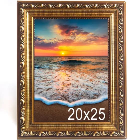 Moldura porta retrato 20x25 trabalhada em relevo cores disponiveis branco e dourado