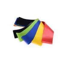 Kit 5 Faixas Elásticas P/ Treino Super Band Fisioterapia Academia em Casa Treino Envio Imediato