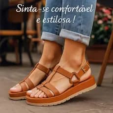 Sandália Feminina Chinelo Papete Rasteira Injetada Confortável