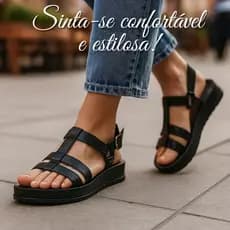 Sandália Feminina Anatômica Leveza e Conforto Incomparáveis: Papete Birken Dia A Dia