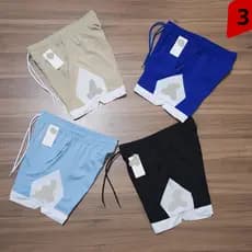 Shorts Masculino Tactel Elastano Academia Treino Esportivo Verão Praia Calções Masculinos
