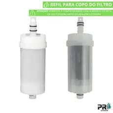 Refil Vela Para Torneira Filtro Carvão Ativado Blindado Pró Saúde Carvão Ativado Zufer Higo