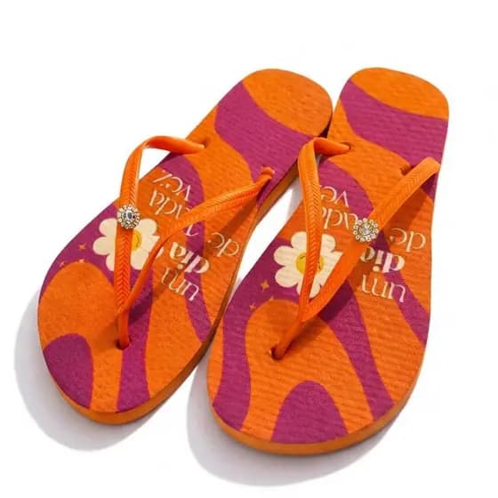 Chinelo Feminino Confortável E Leve Para o Dia a Dia Diversas Estampas E Tamanhos
