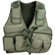 Colete De Pesca Porta Camelback Velcro Para Patch Tecido Resistente Rip Stop