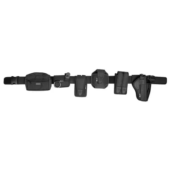 Cinto Militar Completo com Porta Algema, Mini Pochete, Porta Tonfa, Coldre e Mais