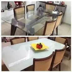 Adesivo Branco Laquear (Laca) Mesa Vidros 2mx1m