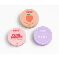 Pó Facial Pink Power Peach Powder  Lilac Blur Solto Ultrafino - Dapop